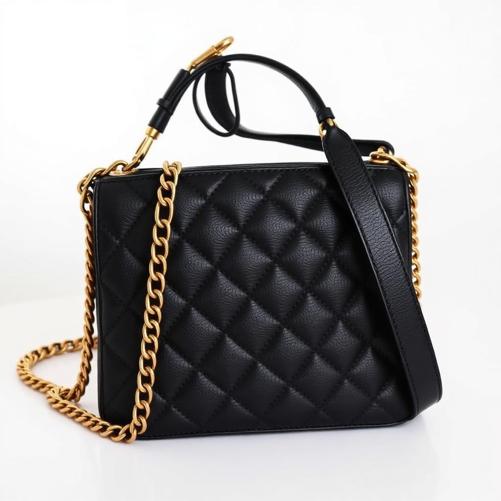 Designer Quilted Crossbody Bag